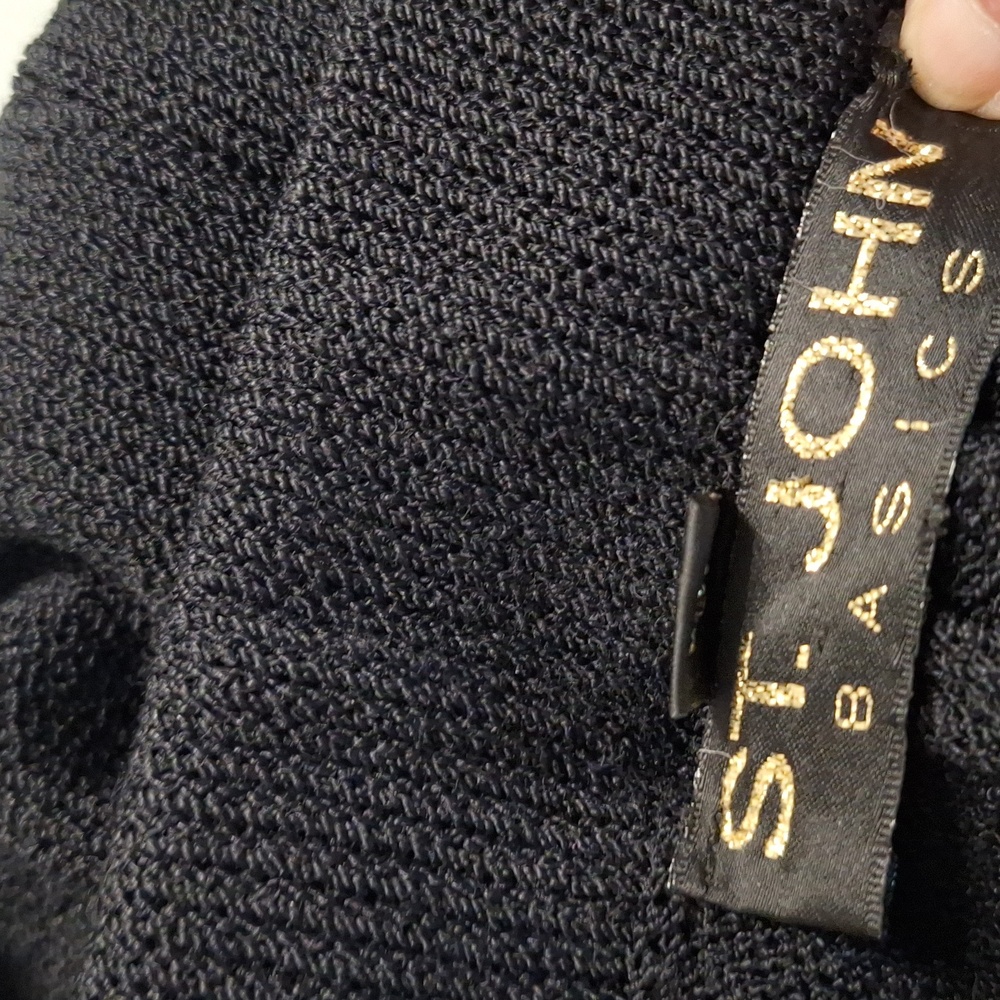 St. John Basics Black Knit Pants - image 8